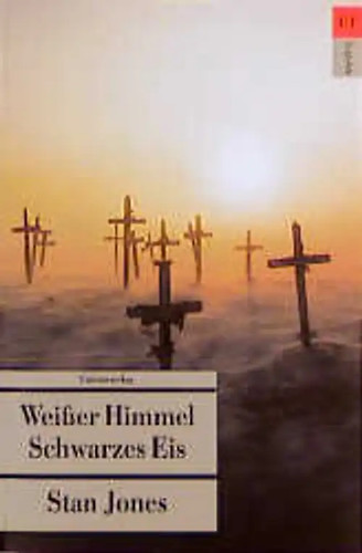 Weißer himmel schwarzes eis - himmel,,